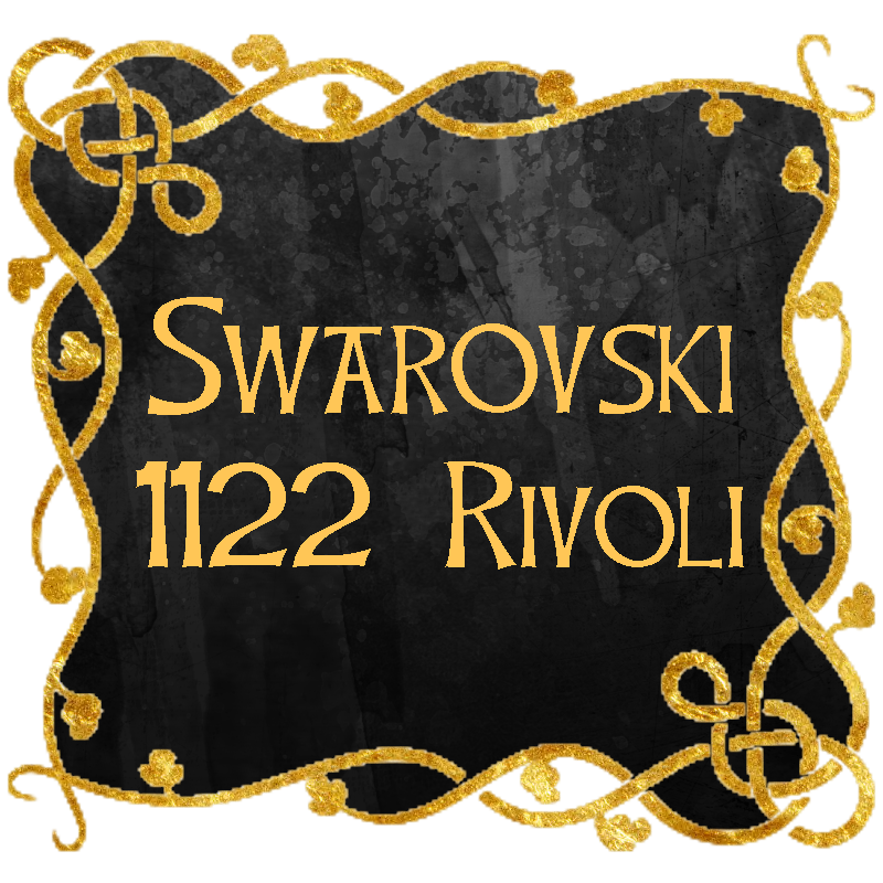 Swarovski 1122 Round Rivoli Stones — 18mm