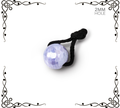 11mm Mystic Moonstone | Focal Bead | Faceted | 2mm Large Hole | Purple | 1 Piece