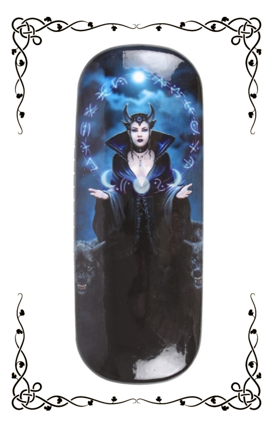 Moon Witch Eyewear Case by Anne Stokes at Alchemy Cabinet