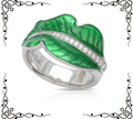 Lily Leaf Ring | Belle Étoile Jewelry