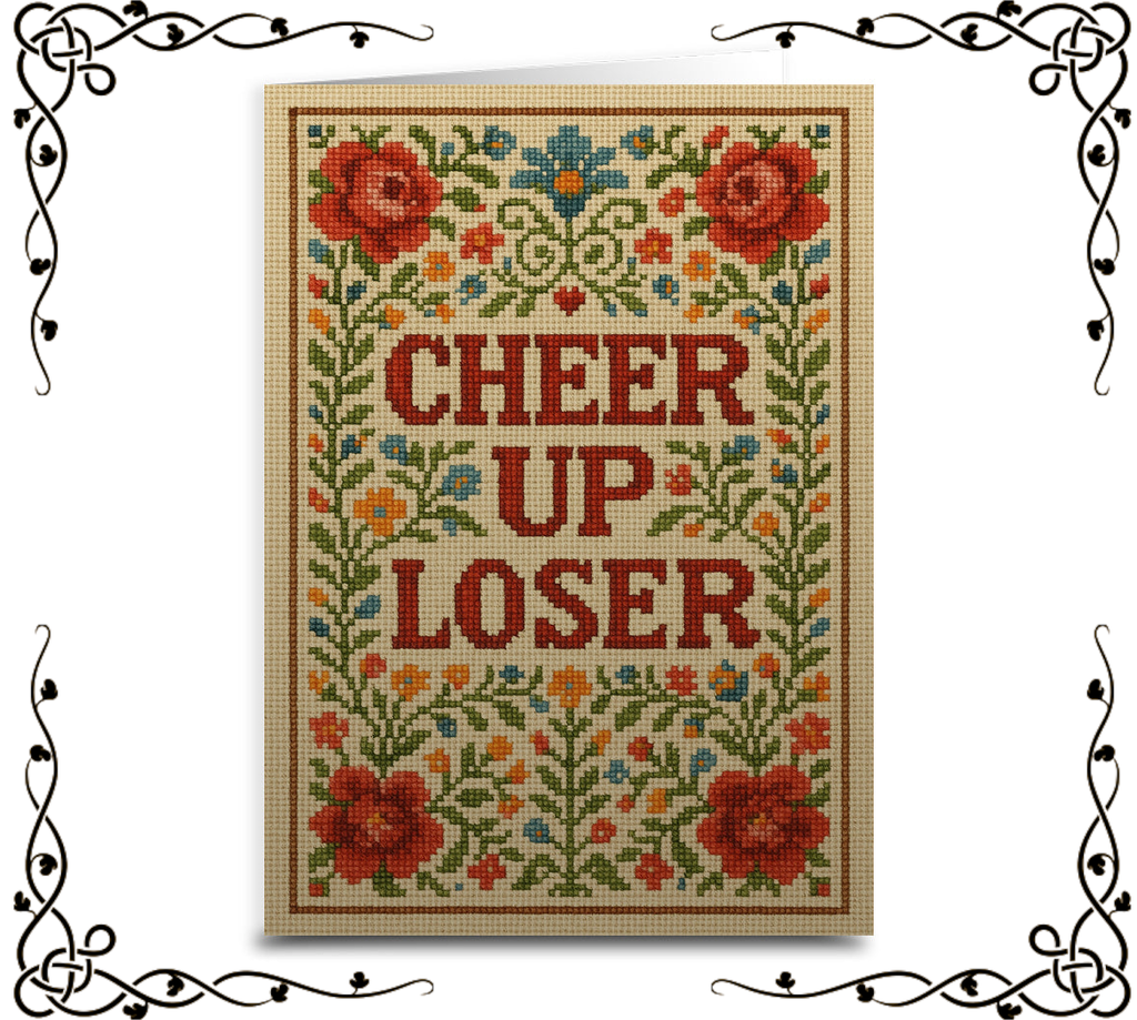 Cheer Up Loser — Greeting Card | The Original Underground