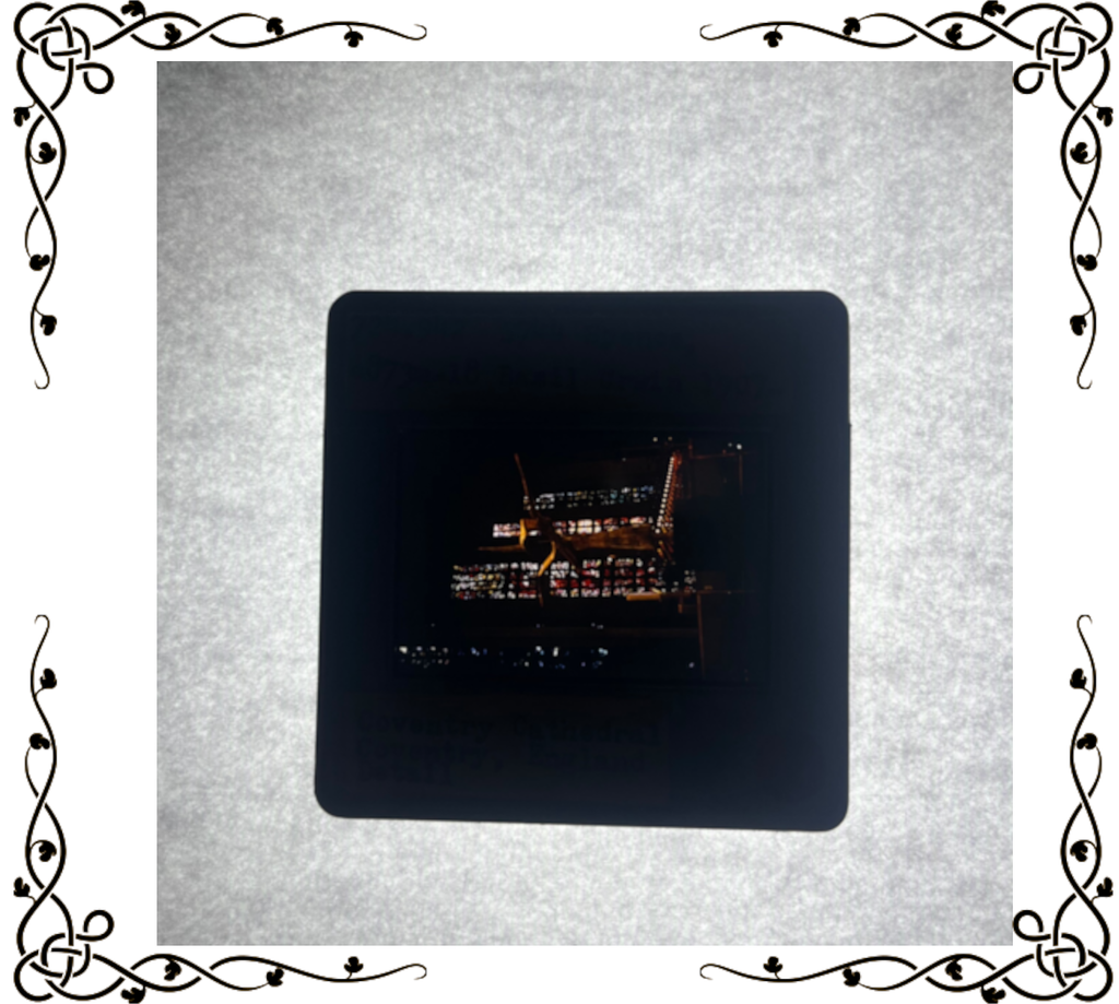 1907 Coventry Cathedral England Slide