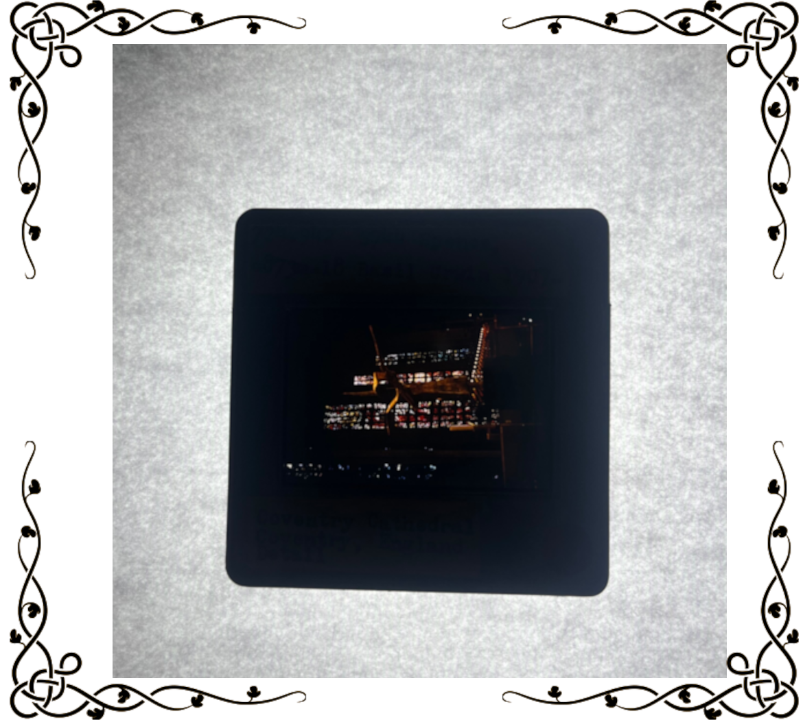 1907 Coventry Cathedral England Slide