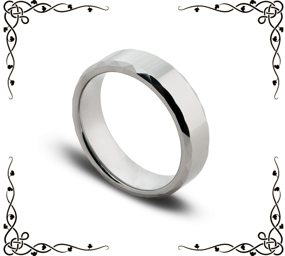 Draper | Men's Ring | Silver Tungsten Carbide | VG Rings