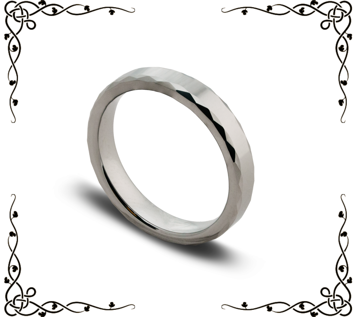 Draper | Men's Ring | Silver Tungsten Carbide | VG Rings