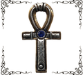 Jewels of Atum Ra | Ankh Amulet for Health, Prosperity, & Long Life | Necklace