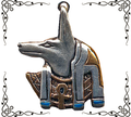 Jewels of Atum Ra | Anubis Amulet for Guidance on Life's Journey | Necklace