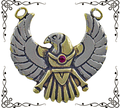 Jewels of Atum Ra | Horus Amulet for Safety on Journeys | Necklace