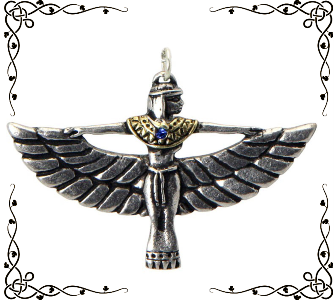 Jewels of Atum Ra | Isis Amulet for Magical Inspiration | Necklace