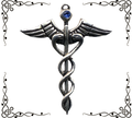 Jewels of Atum Ra | Caduceus Amulet for Healing Ability | Necklace
