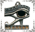 Jewels of Atum Ra | Eye of Horus Amulet for Health, Strength, & Protection | Necklace