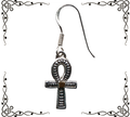 Jewels of Atum Ra | Ankh Amulet for Health, Prosperity, & Long Life | Earrings