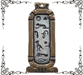 Jewels of Atum Ra | Cleopatra Love Cartouche Amulet for Love & Friendship | Necklace