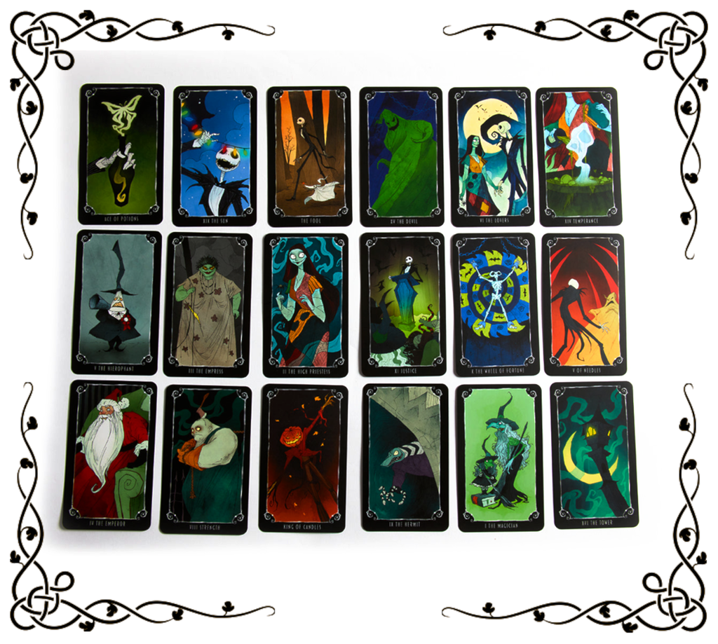 The Nightmare Before Christmas Tarot Deck and Guidebook