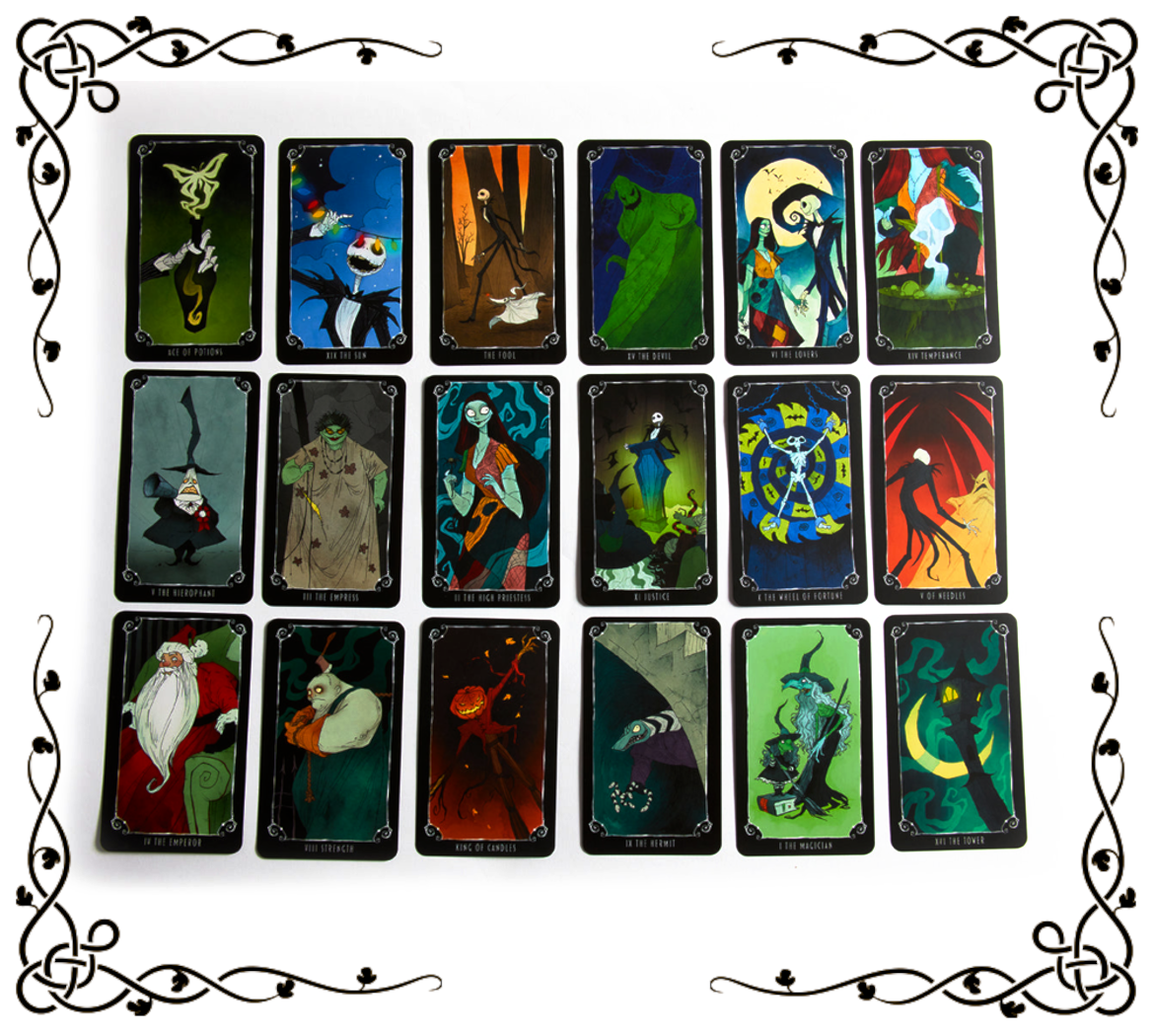 The Nightmare Before Christmas Tarot Deck and Guidebook