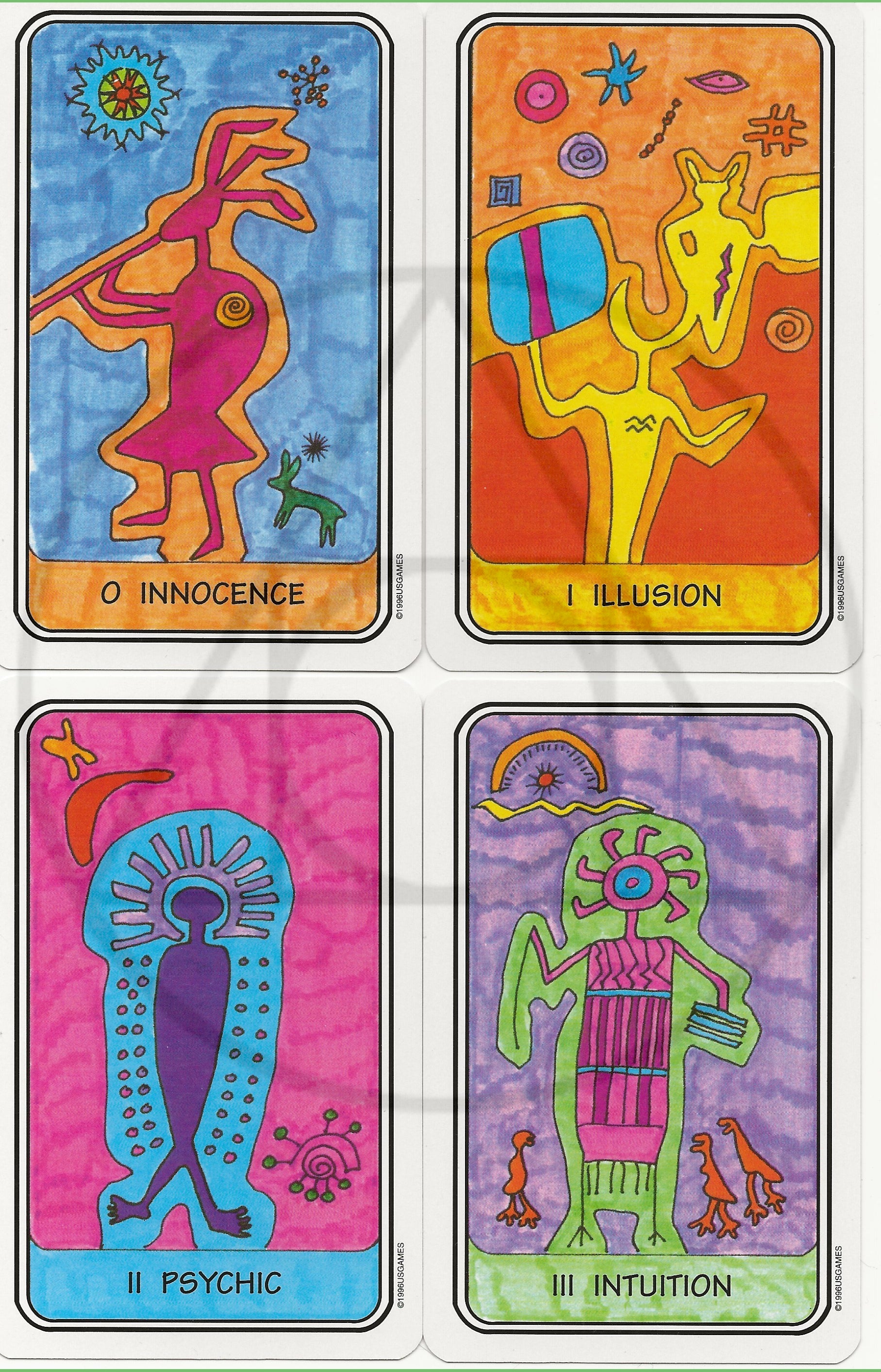 Rock Art Tarot | Major Arcana 0-12 | Single Cards | Out of Print