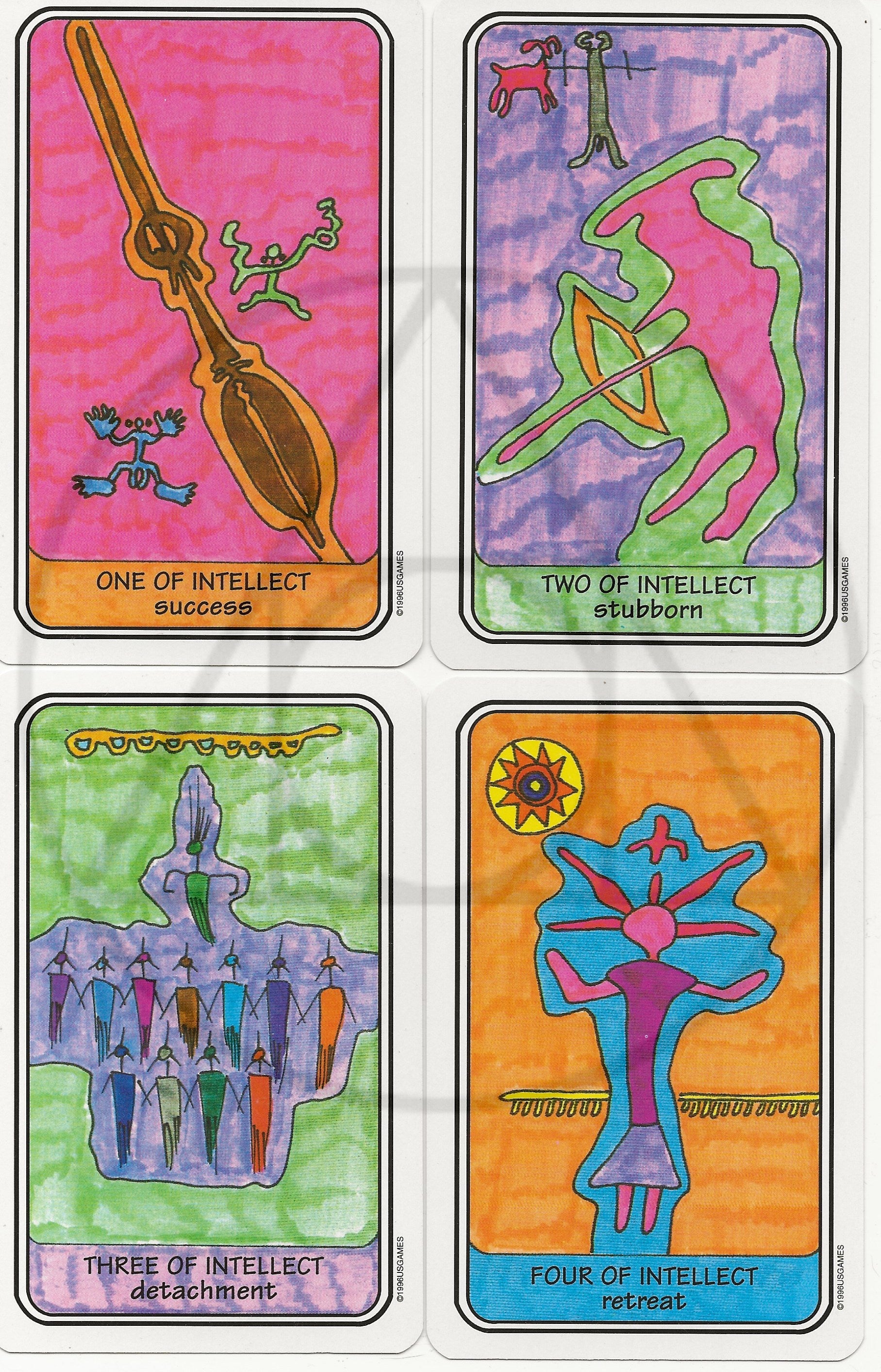 The Rock Art Tarot Single Cards