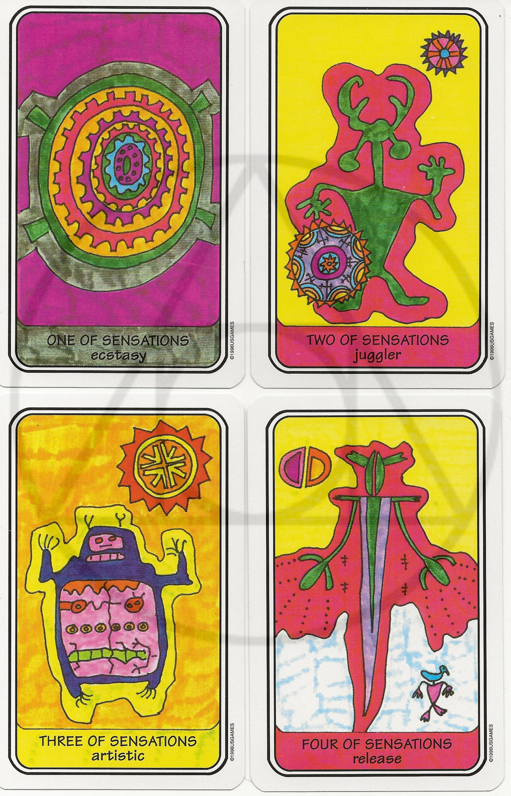 The Rock Art Tarot Single Cards