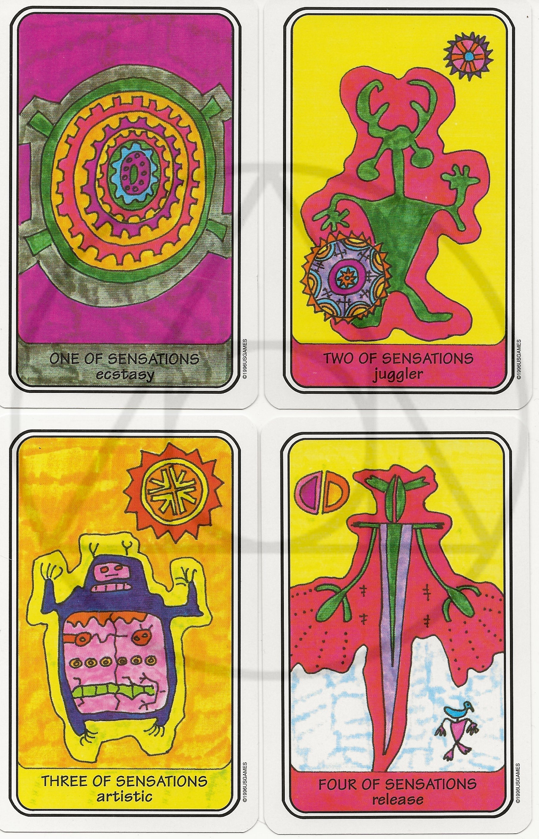The Rock Art Tarot Single Cards
