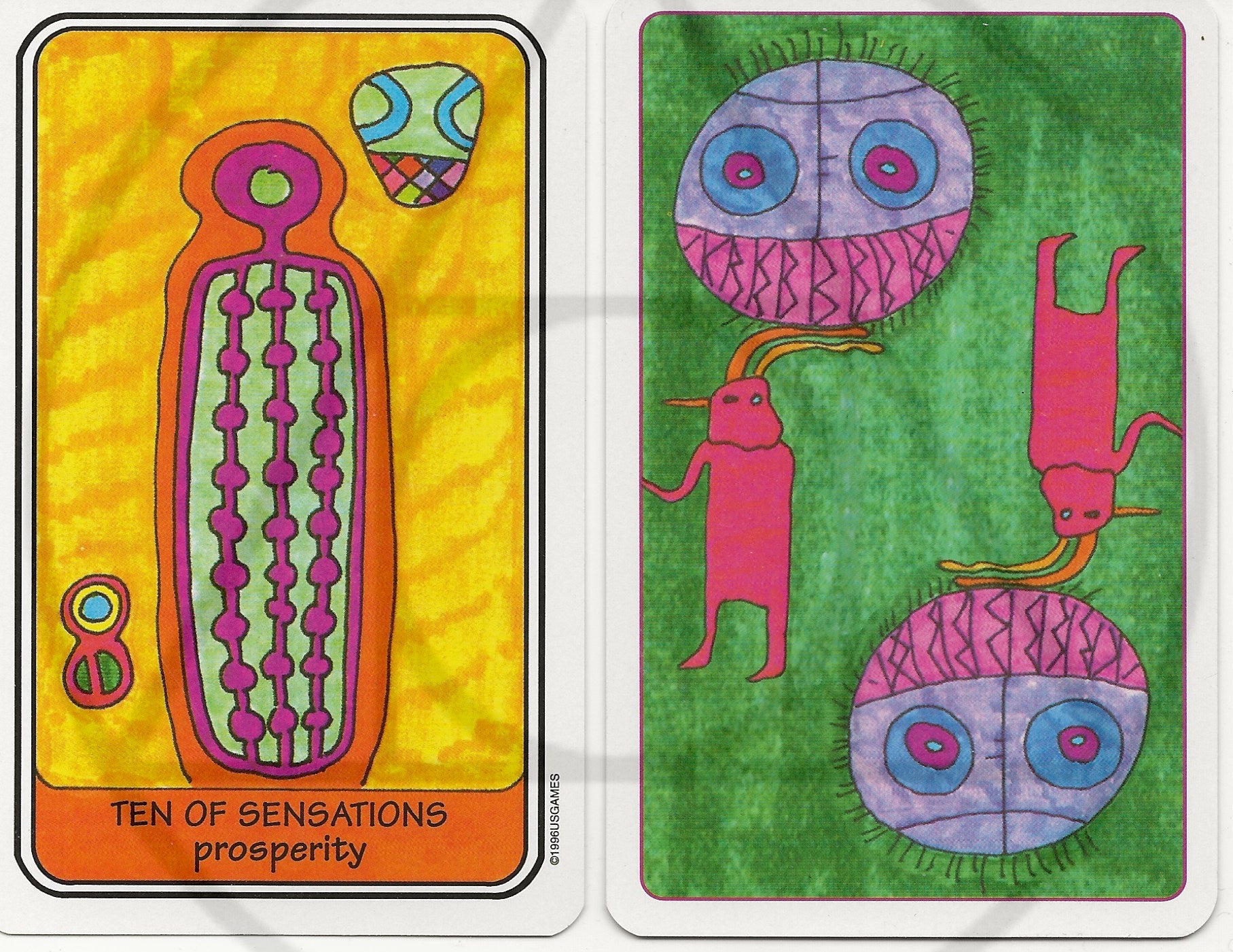 The Rock Art Tarot Single Cards