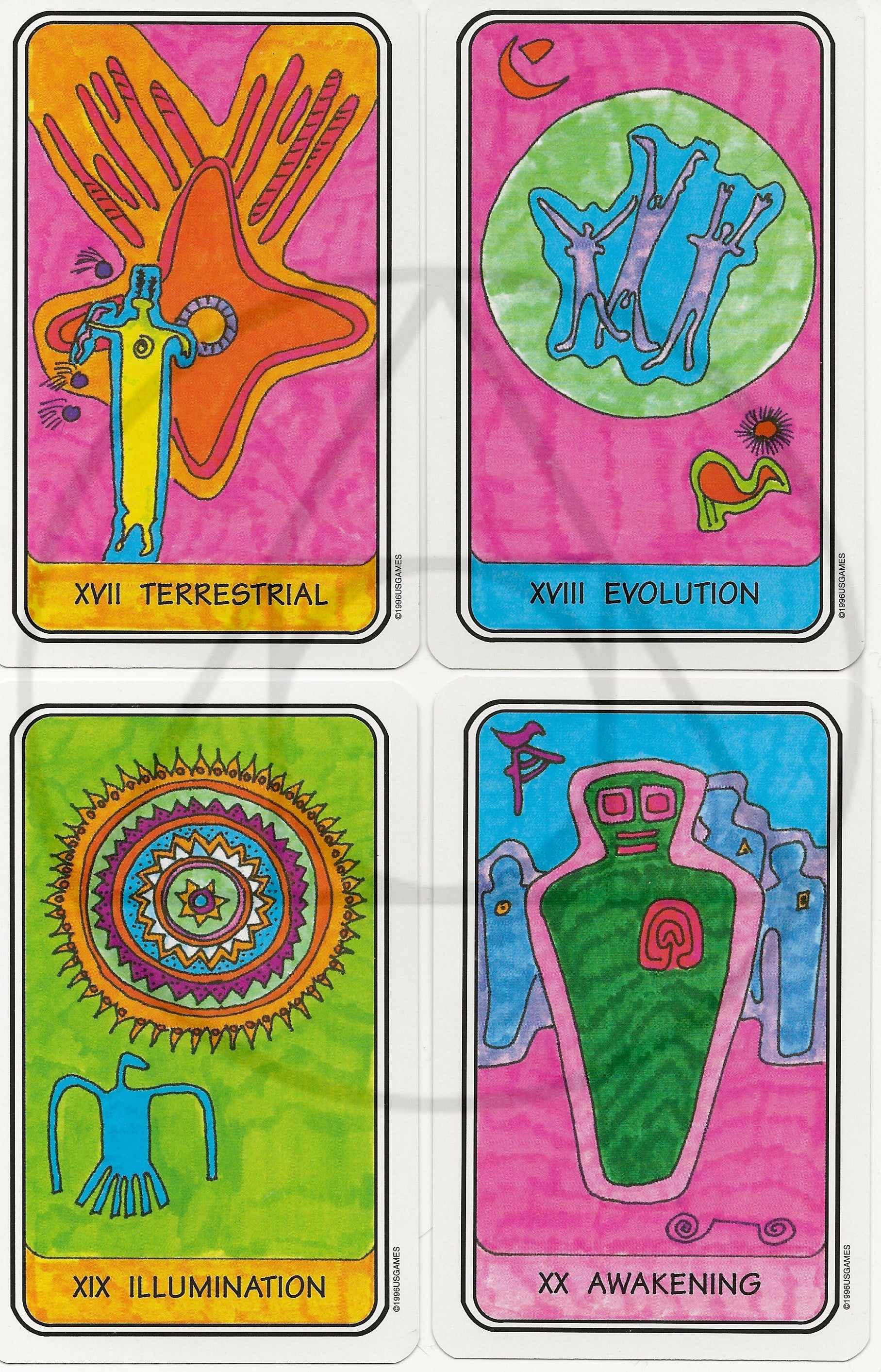 Rock Art Tarot | Major Arcana 13-21 | Single Cards | Out of Print