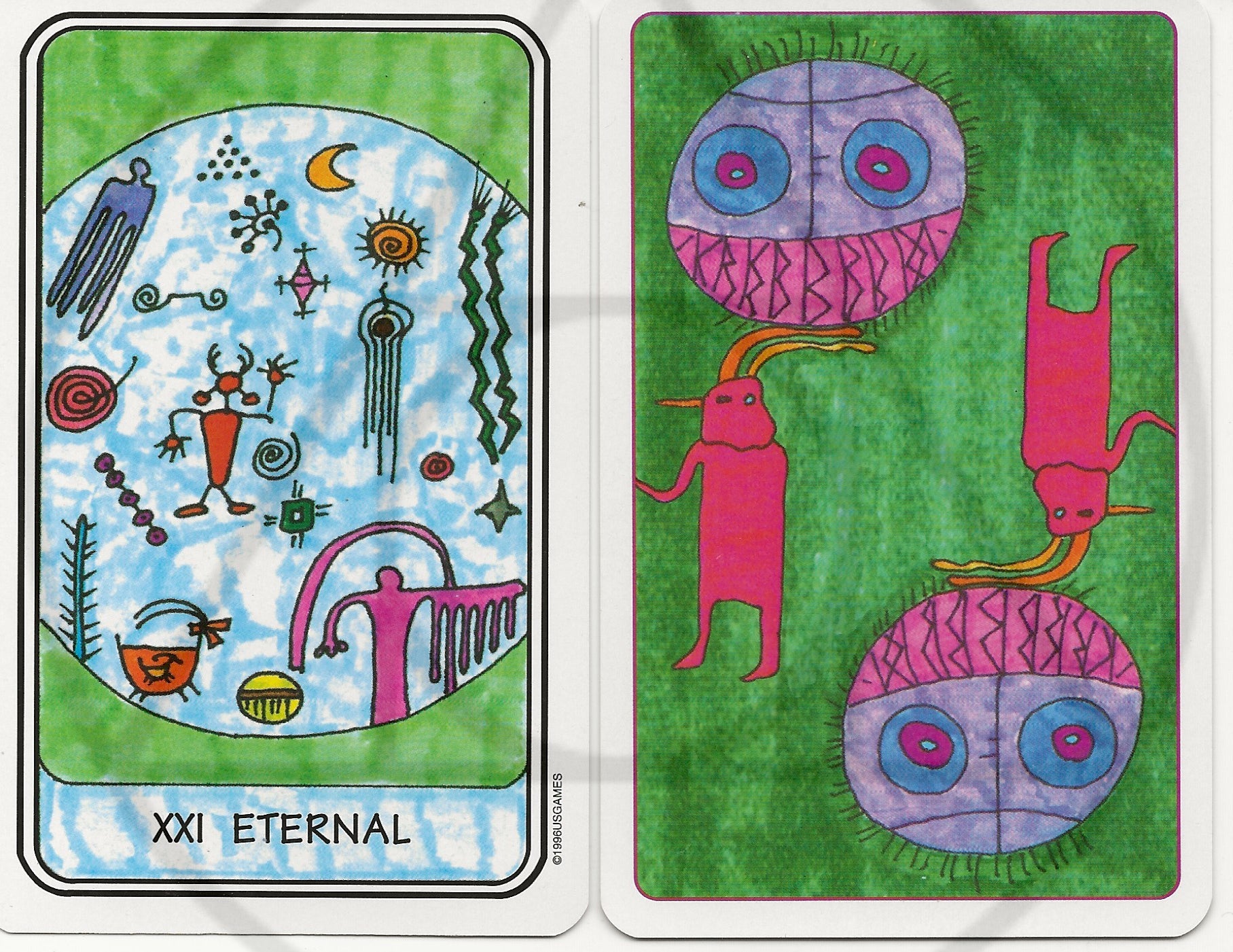 Rock Art Tarot | Major Arcana 13-21 | Single Cards | Out of Print