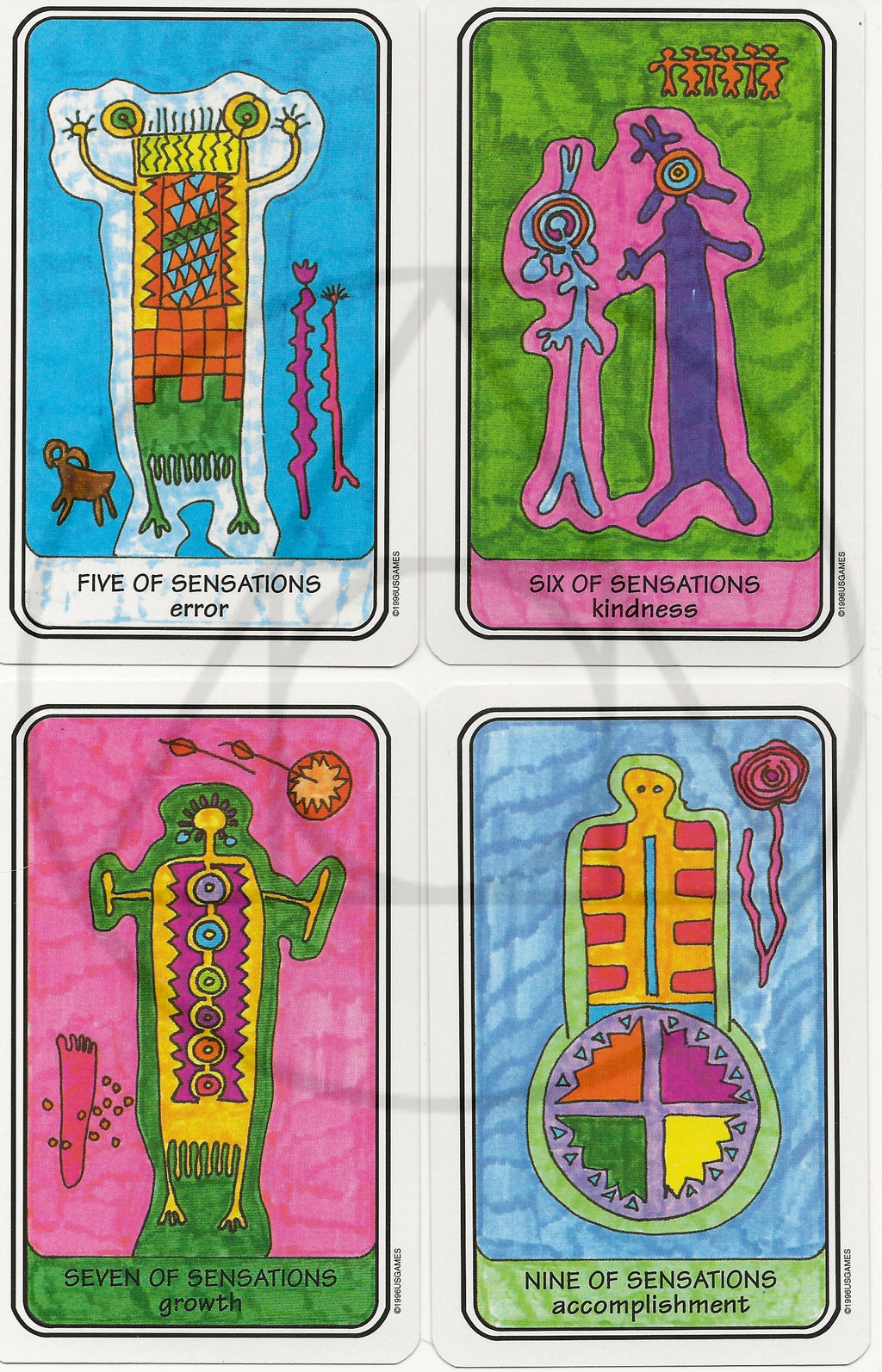The Rock Art Tarot Single Cards