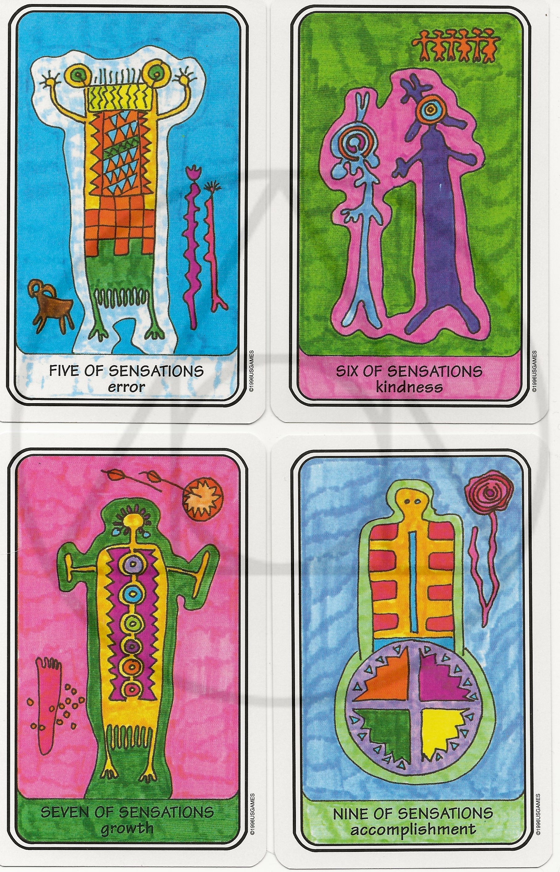 The Rock Art Tarot Single Cards