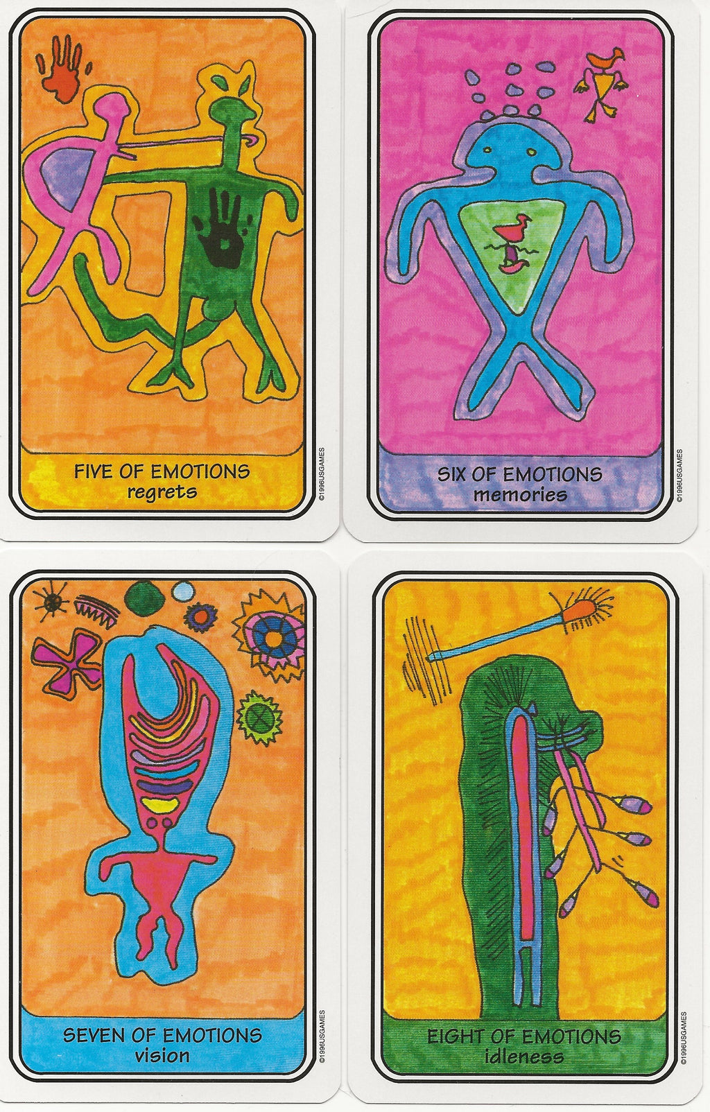 The Rock Art Tarot Single Cards