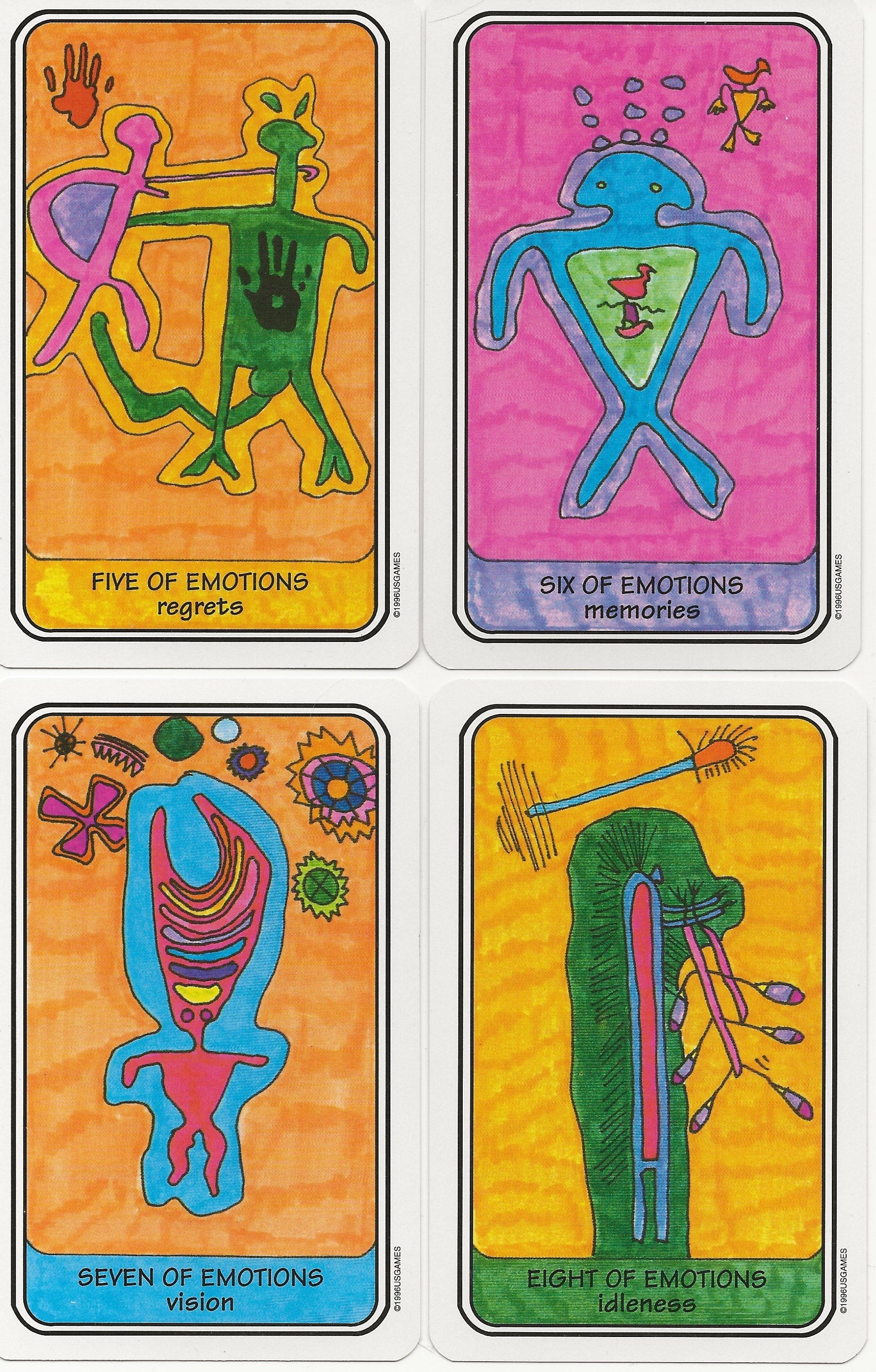 The Rock Art Tarot Single Cards