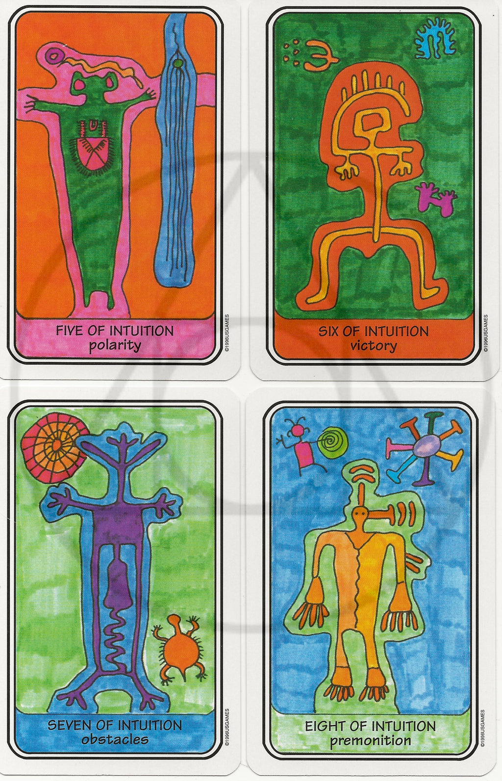 The Rock Art Tarot Single Cards