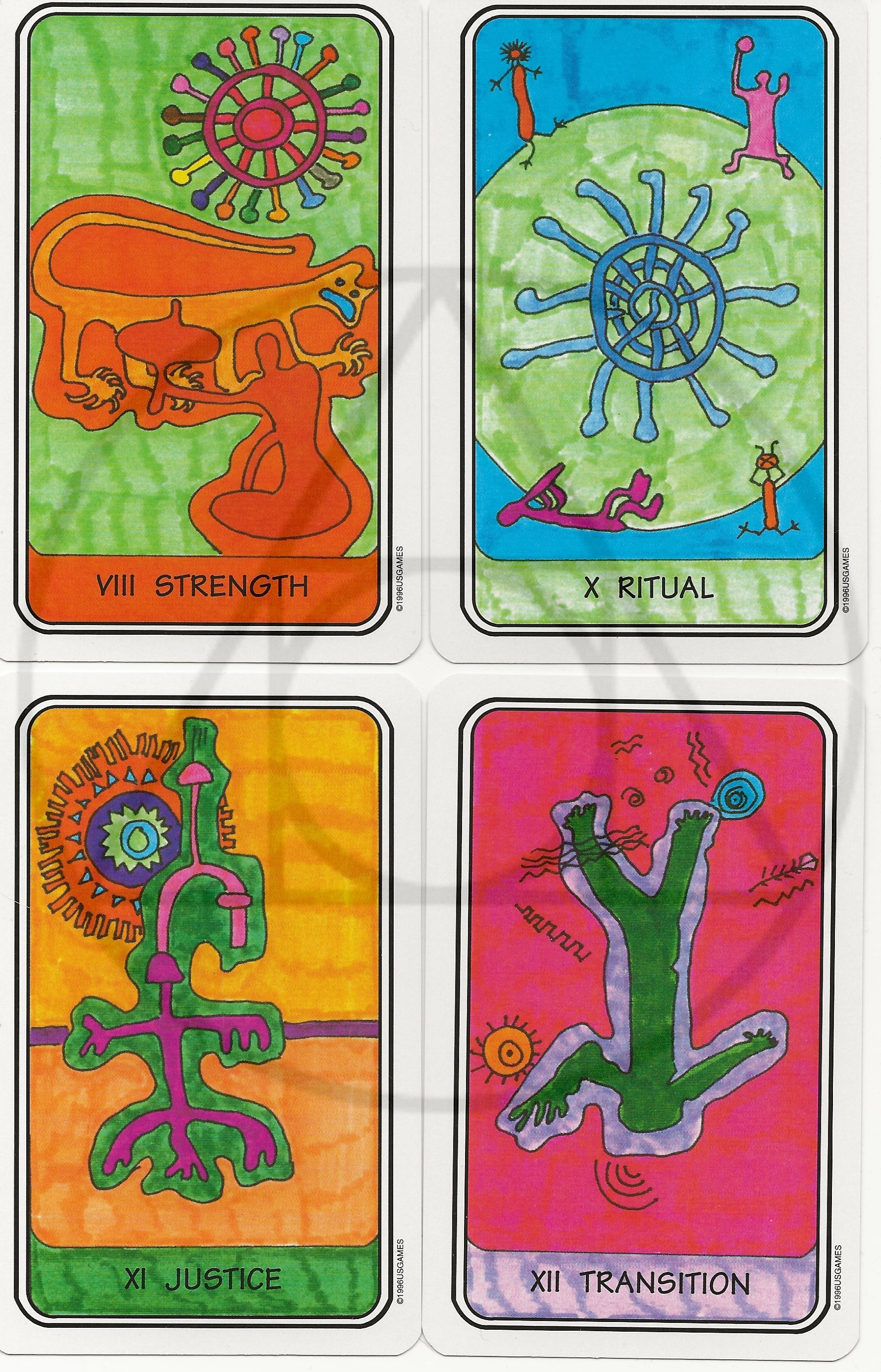 Rock Art Tarot | Major Arcana 0-12 | Single Cards | Out of Print