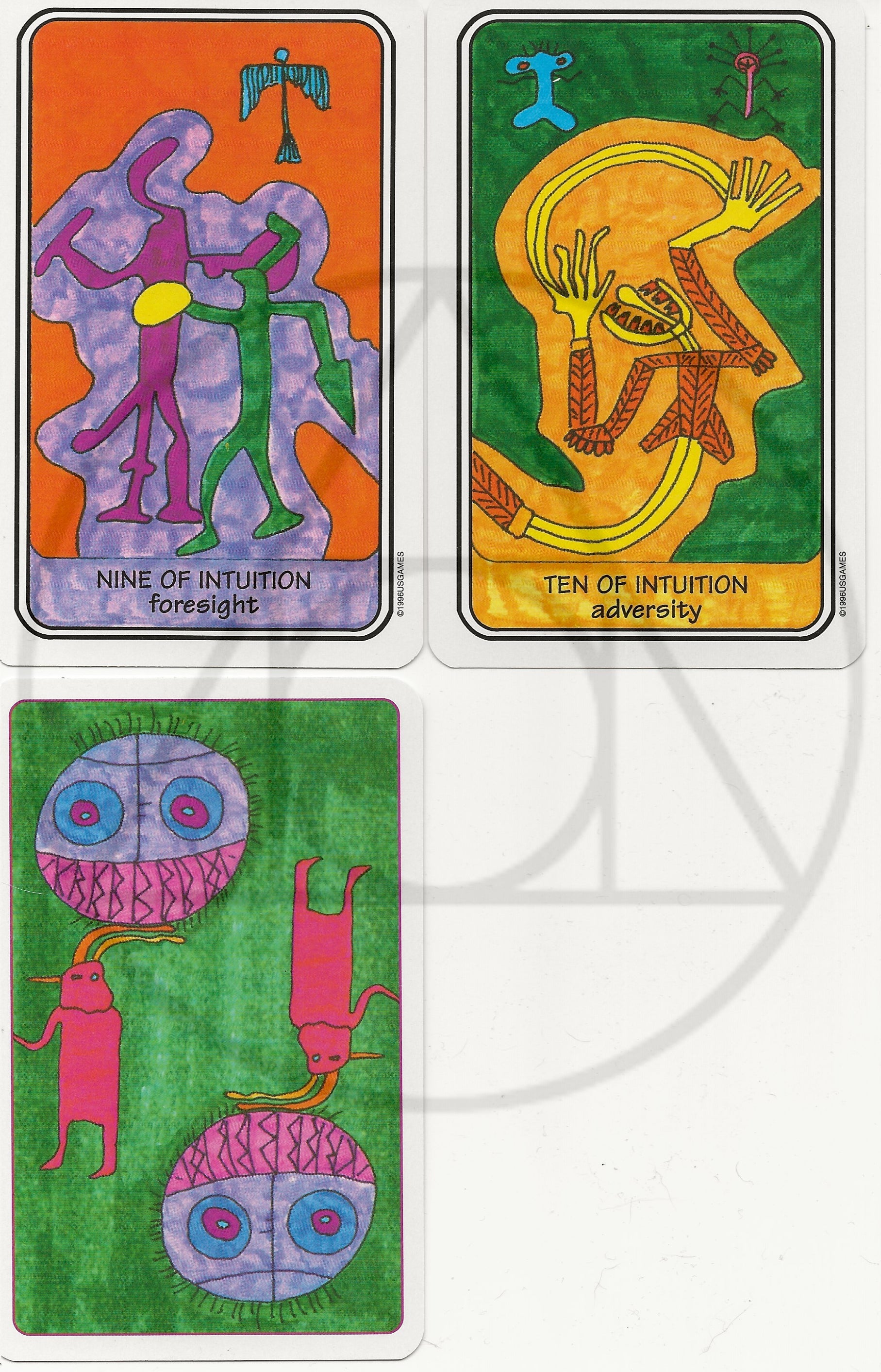 The Rock Art Tarot Single Cards