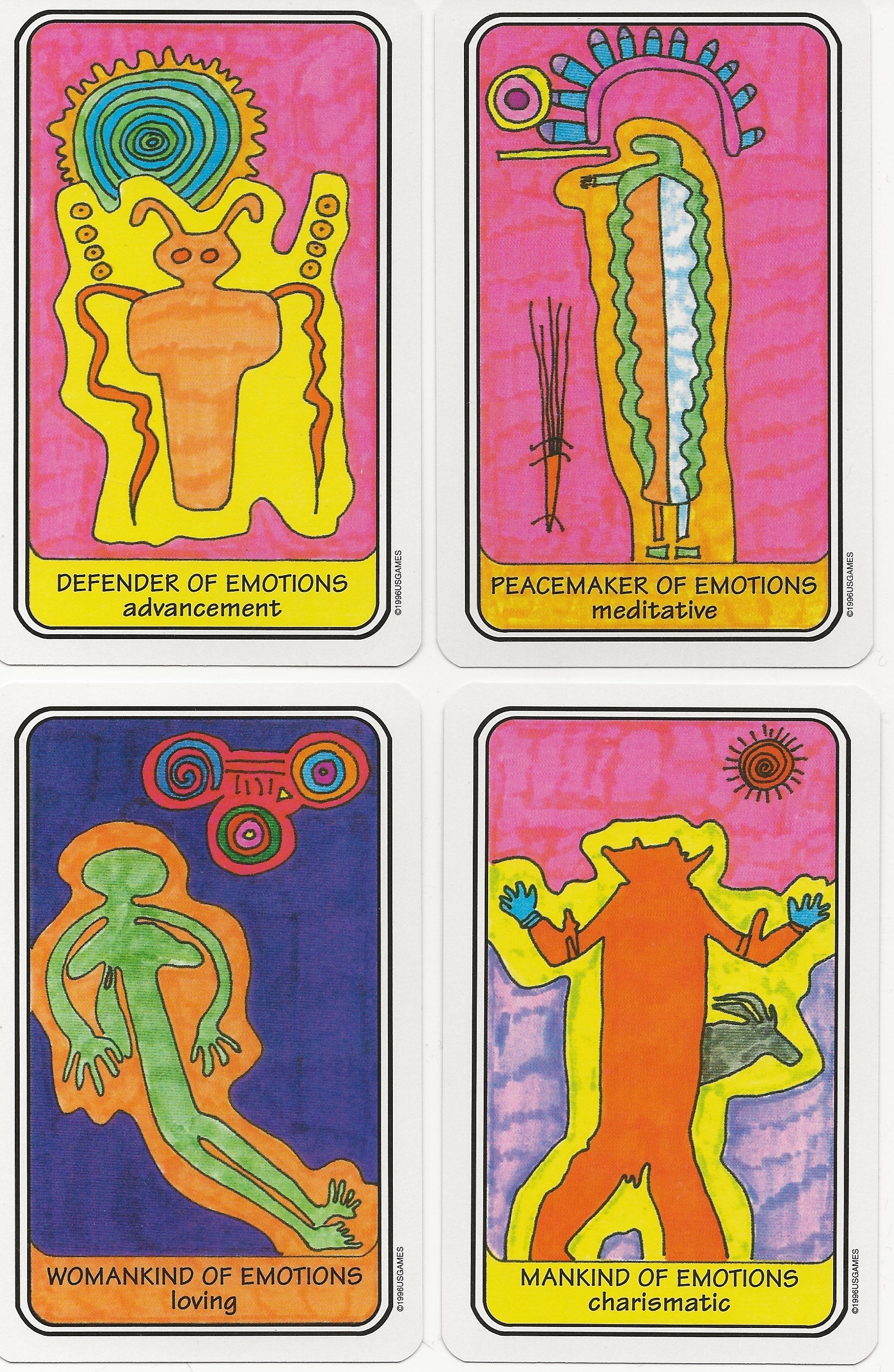 The Rock Art Tarot Single Cards