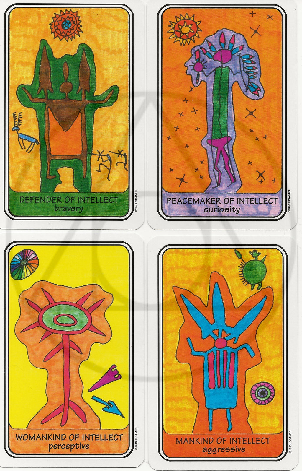 The Rock Art Tarot Single Cards