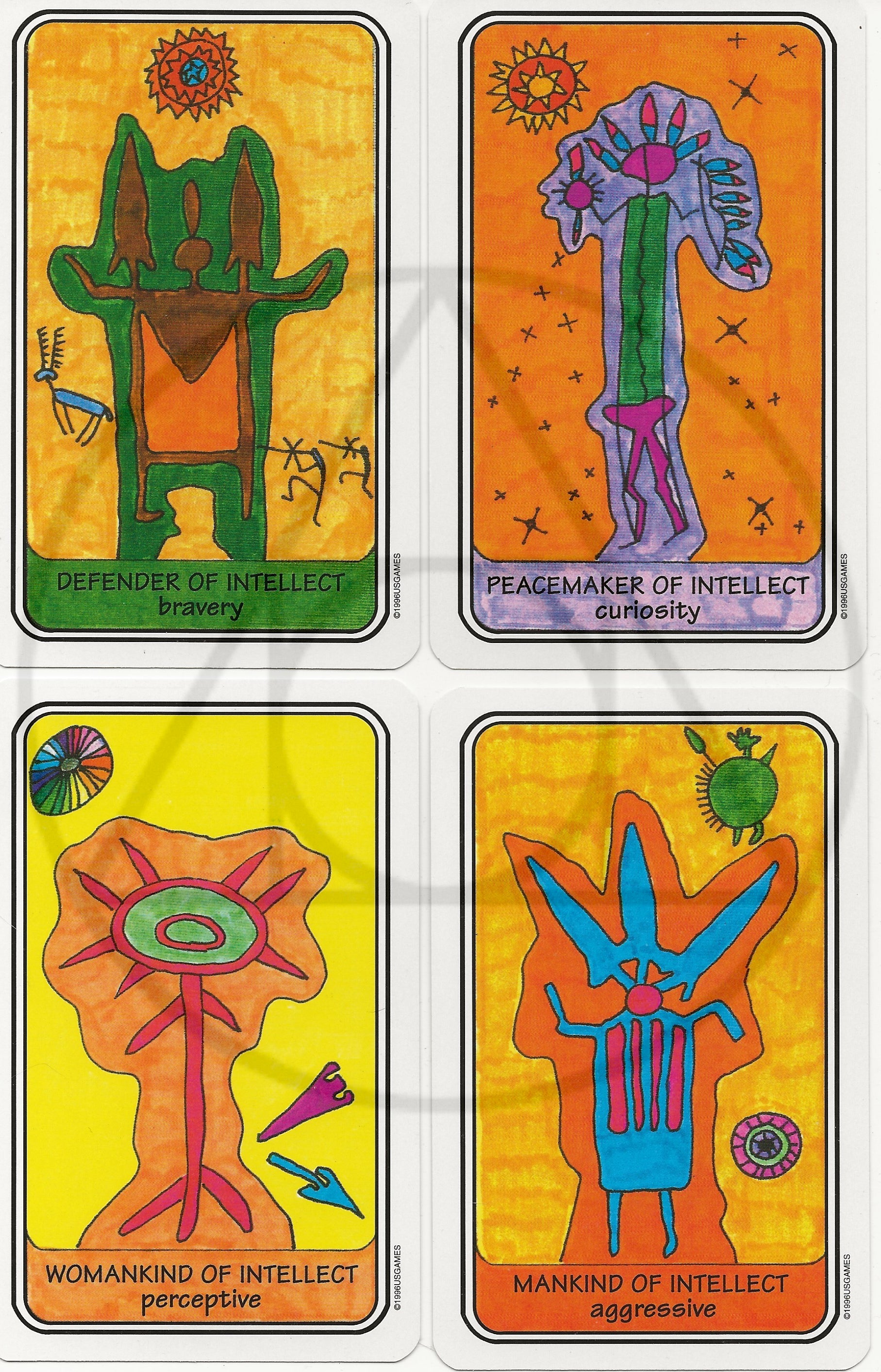 The Rock Art Tarot Single Cards