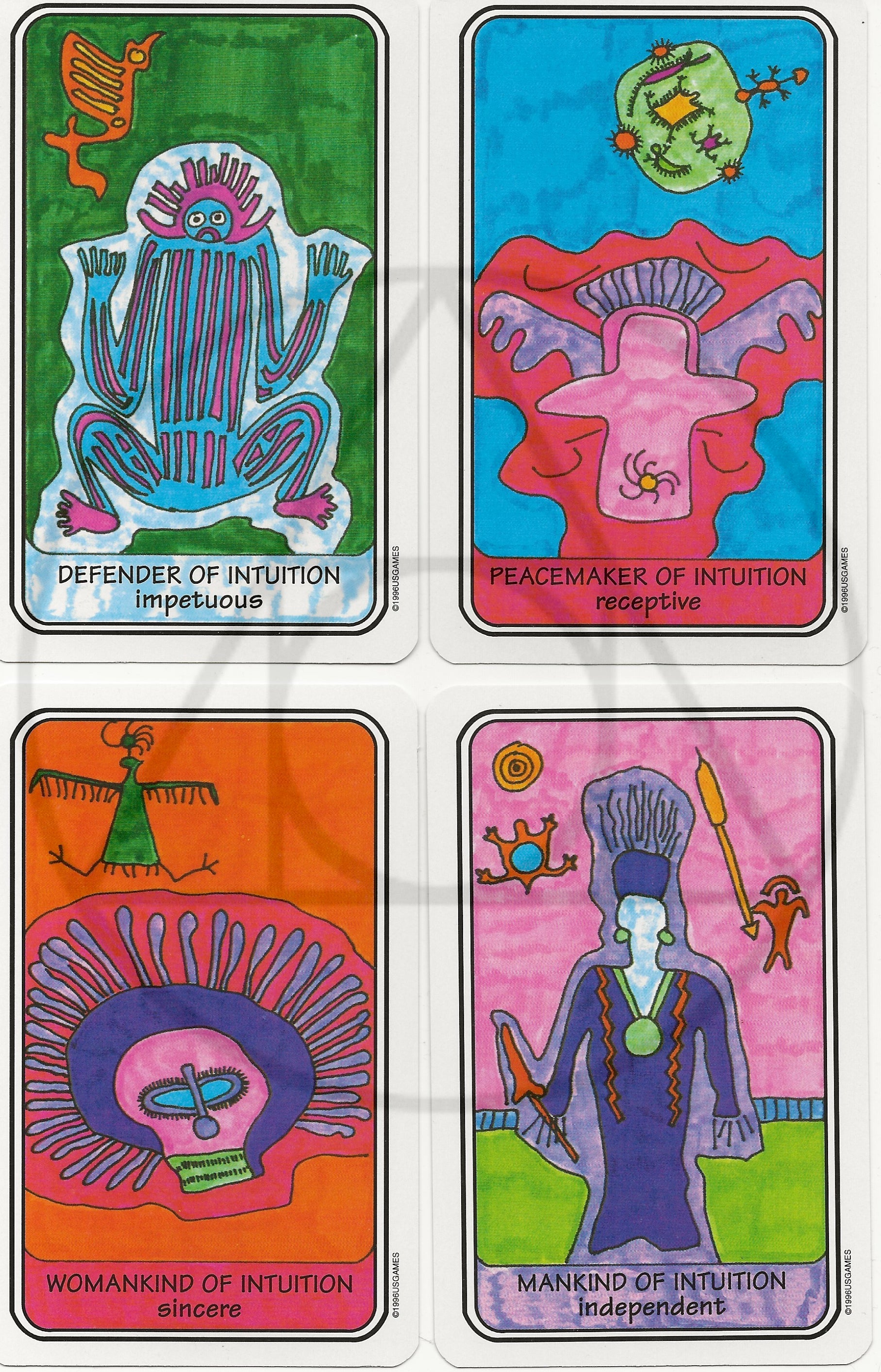 The Rock Art Tarot Single Cards