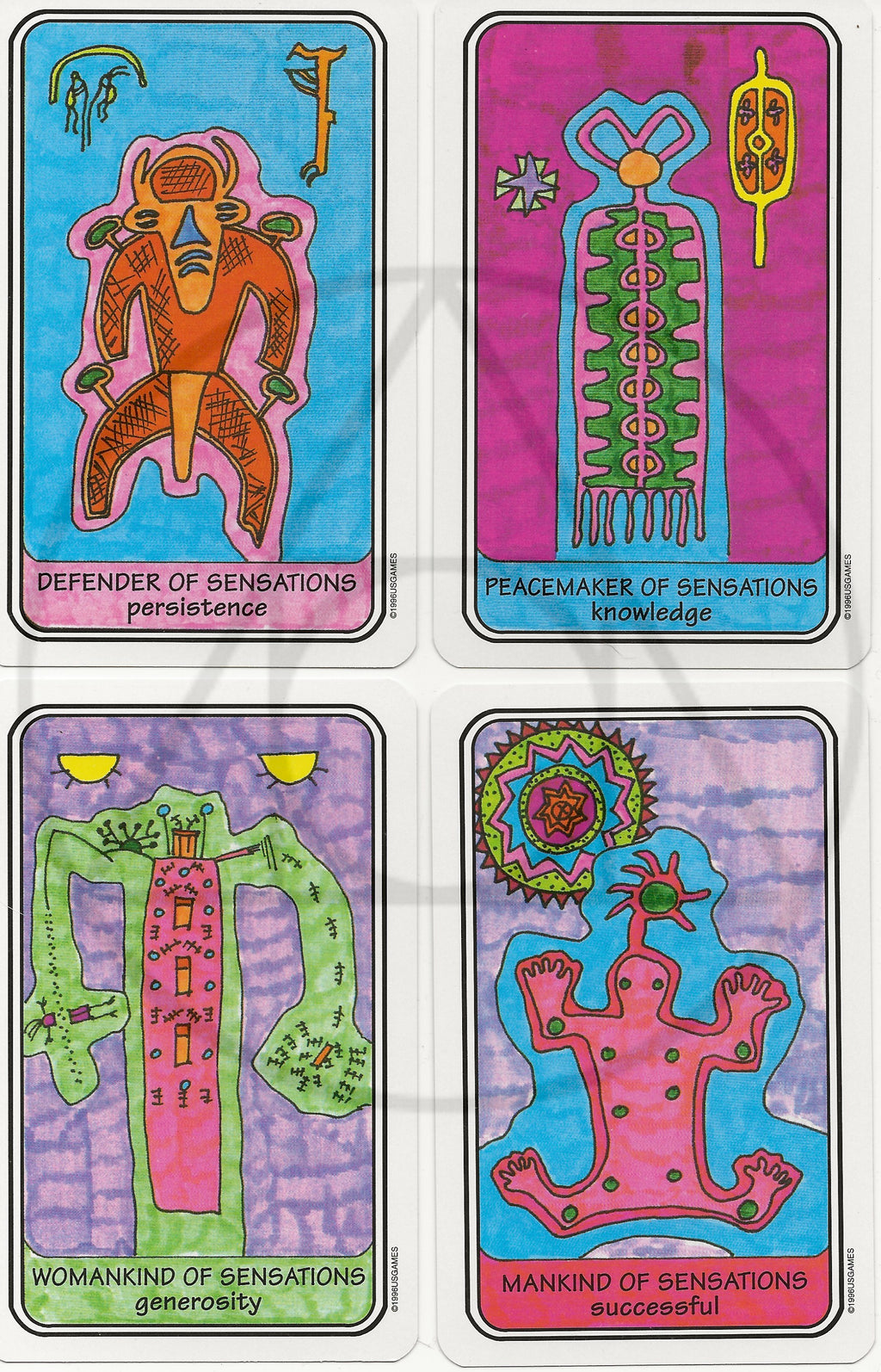 The Rock Art Tarot Single Cards