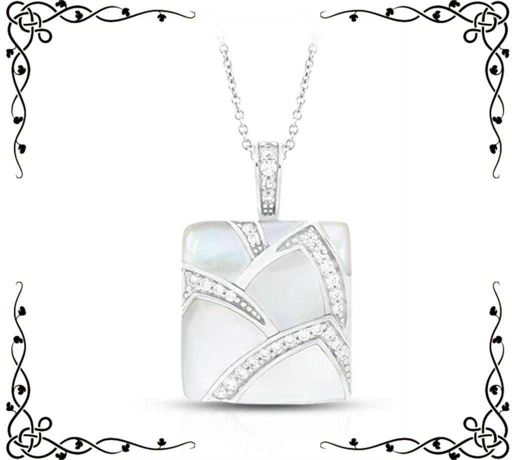Sirena Collection White Pendant