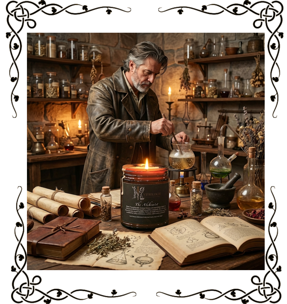 The Alchemist | Jar Candle | Fantasy Candle | Mythologie Candles