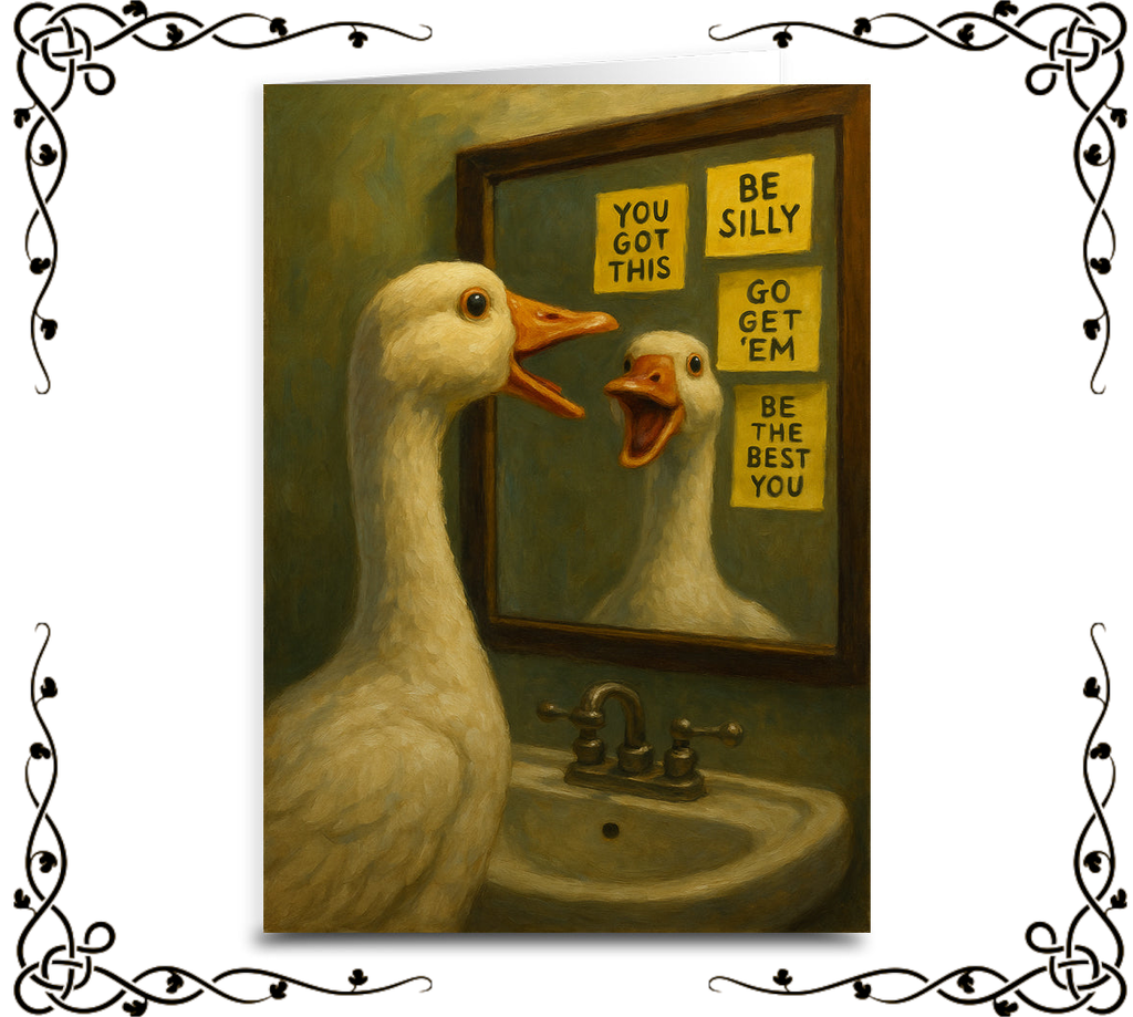 You Got This, Ya Silly Goose — Greeting Card | The Original Underground