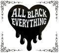 All Black Everything | Black Heart Enamel Pin