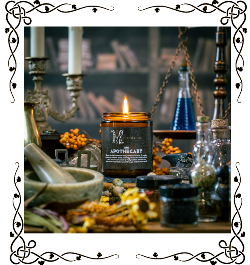 Apothecary Jar Candle | Fantasy Candle | Mythologie Candle