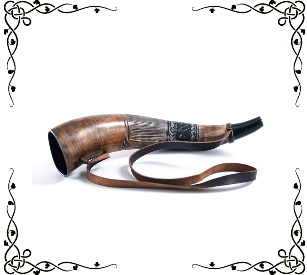 War Horn | Sounding Horn | Natural Ox Horn | Battle Horn | Norse | Viking
