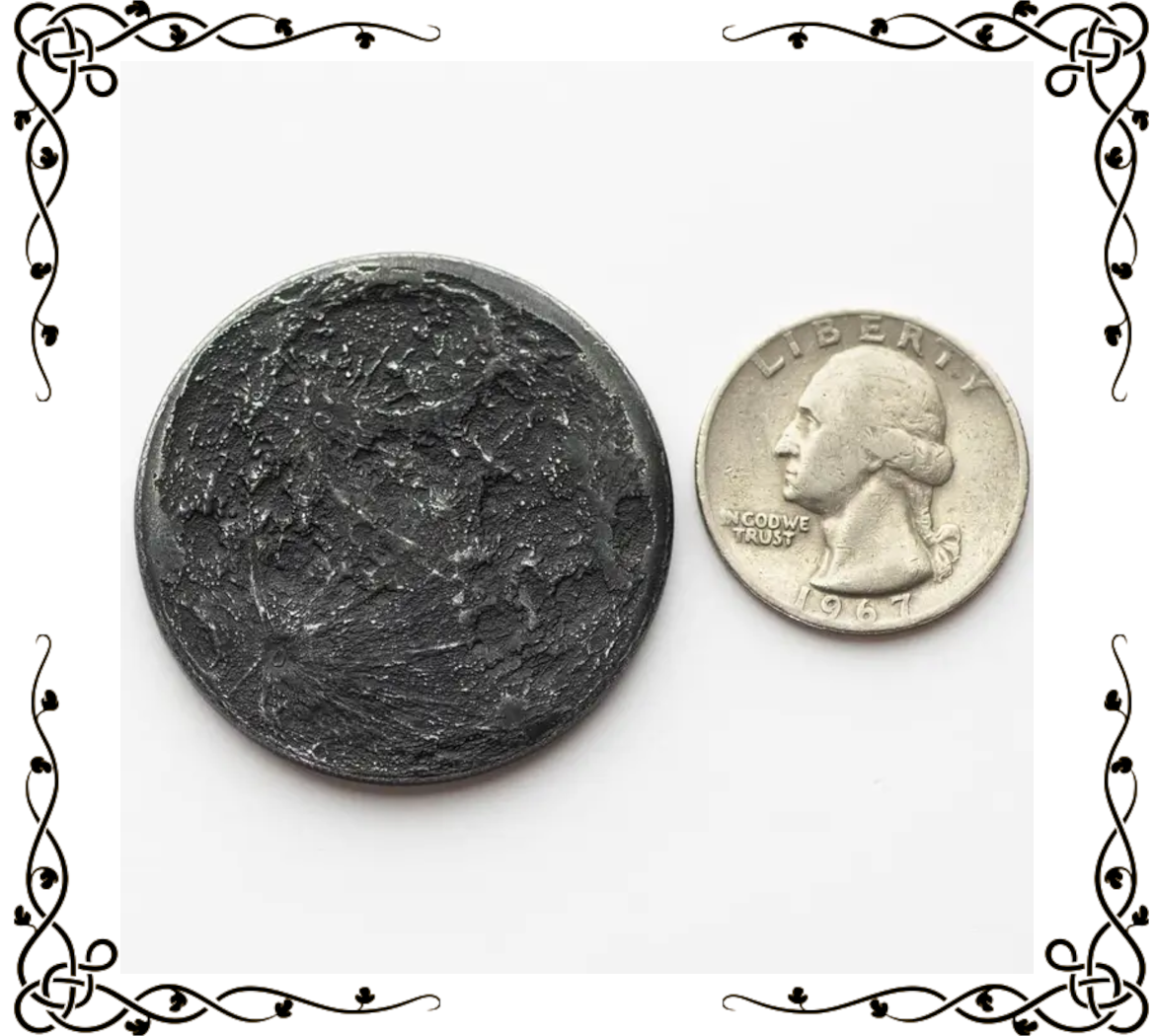 Near / Far Super New Moon Coin Size
