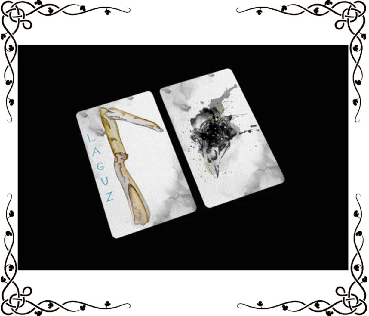 Bone Rune Cards