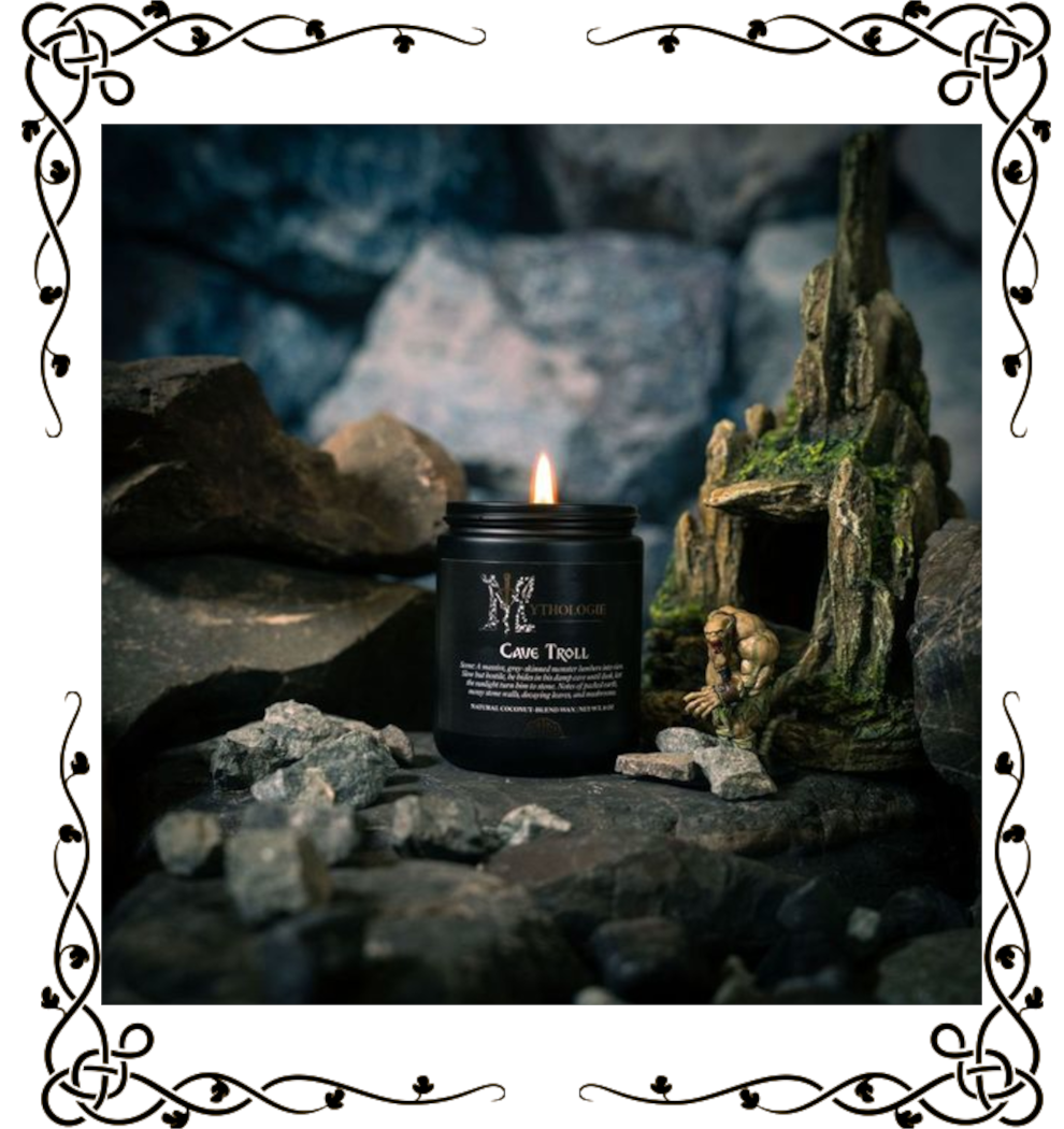 Cave Troll Jar Candle | Fantasy Candle | Mythologie Candles