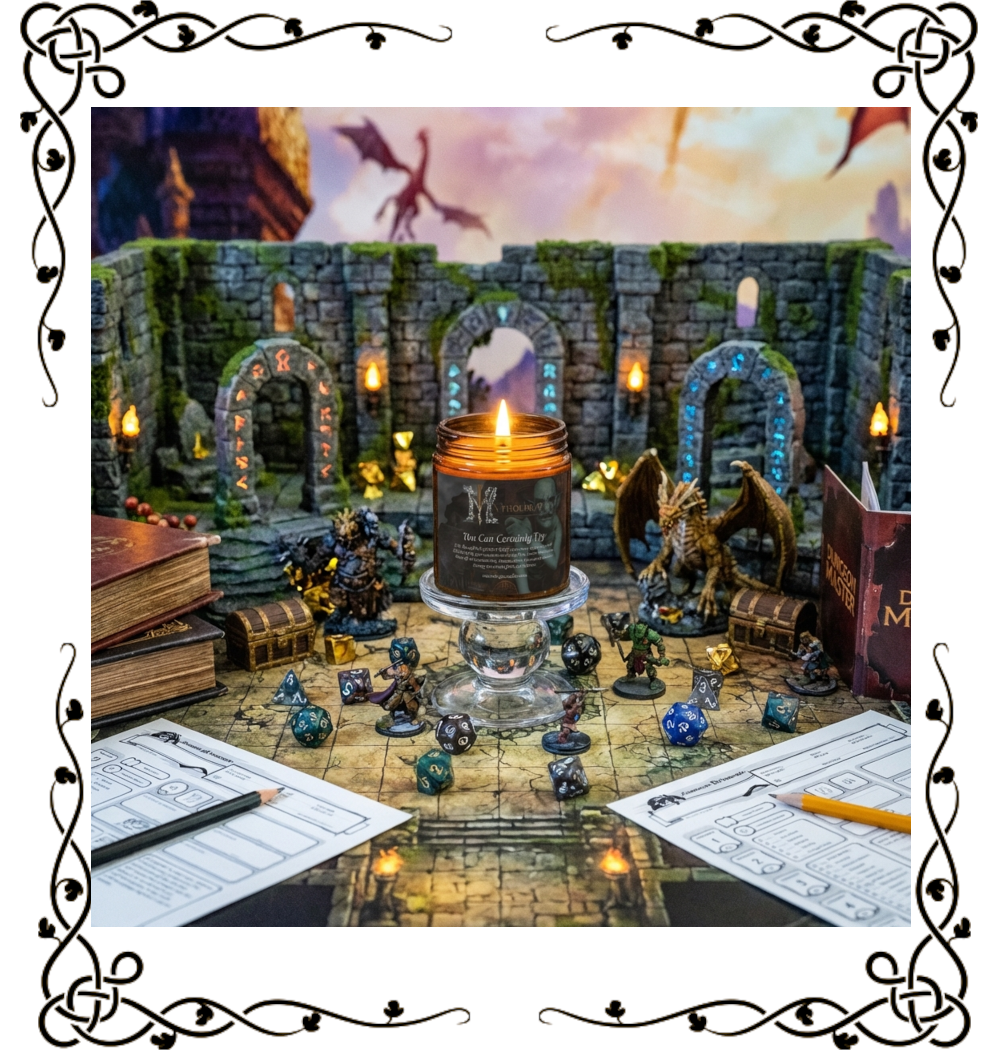 You Can Certainly Try | Jar Candle | Fantasy Candle | Mythologie Candles