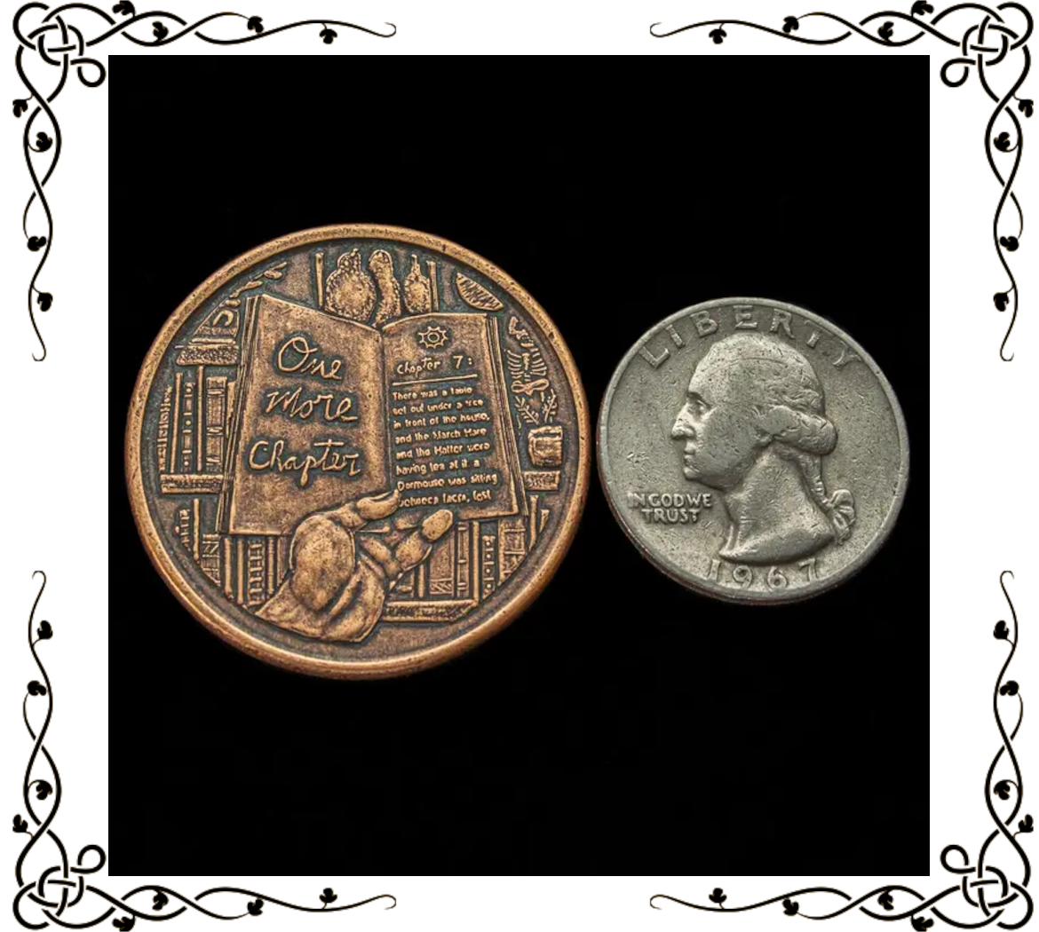 One More Chapter Decision Coin Size
