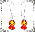 Devil Duck Dangle Earrings — Onyx O ☠ for Body Candy
